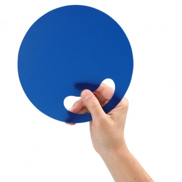 Plastic Hand Fan - Round