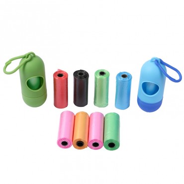 Portable Pill Pet Garbage Bag