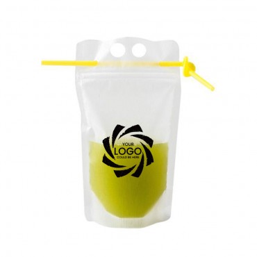 Translucent Stand-up Plastic Drinking Bag