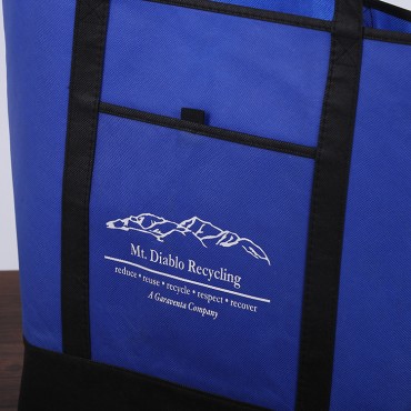 Two-Tone Non-Woven Tote Bag