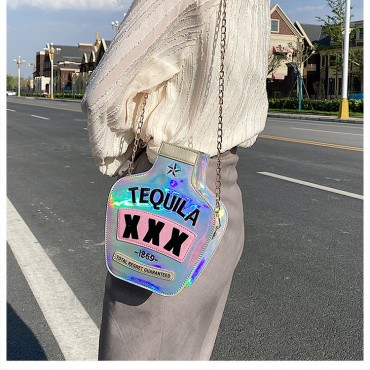 Tequila Bottle Shaped Shoulder Handbag