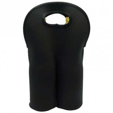 Neoprene Wine Bottle Holder Bag (2 Bottle)