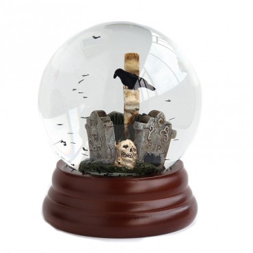 Resin Crafts Crystal Ball with Base Stand