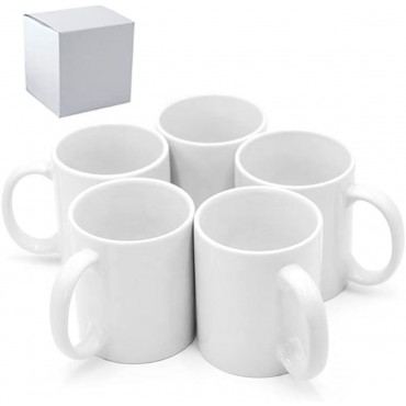 11 Oz. White Ceramic Mug