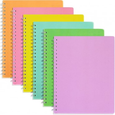 Plastic Cover Spiral Notebook