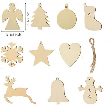 Christmas Ornament Wood Chips