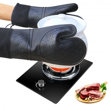 Silicon grilling oven gloves