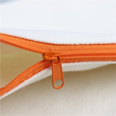 Canvas zippered pencil case