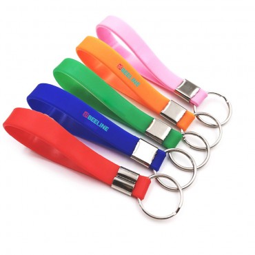 Silicone Wristband Keychain