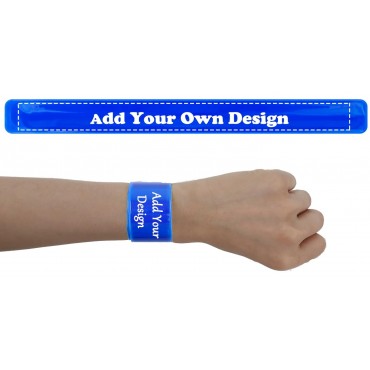 PVC Reflective Slap Bracelet