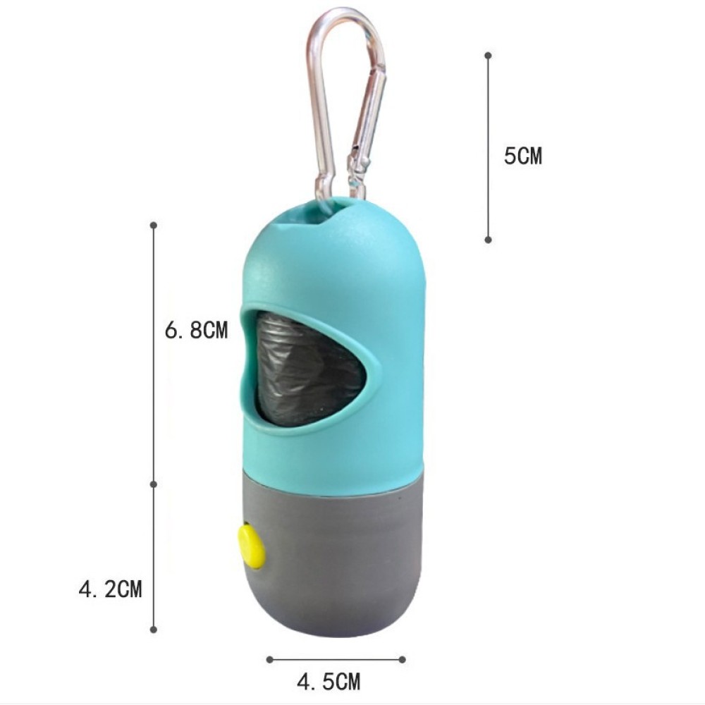 LED Flashlight Dog Poop Bag Dispenser