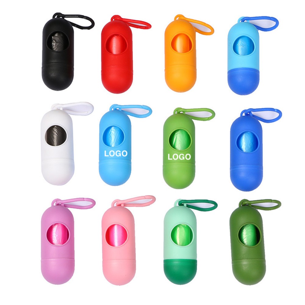 Portable Pill Pet Garbage Bag Portable Pill Pet Garbage Bag