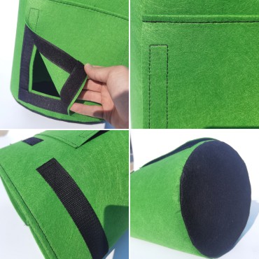 7 Gallons Non-woven Grow Bag With Handle